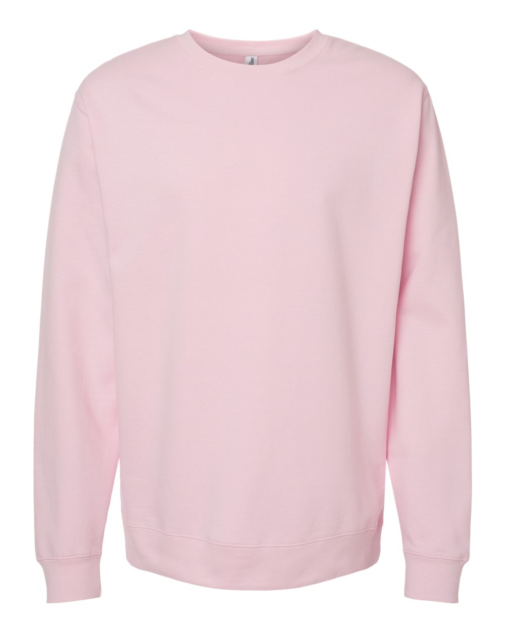 Independent Trading Co. SS3000 Midweight Crewneck Sweatshirt – Light Pink