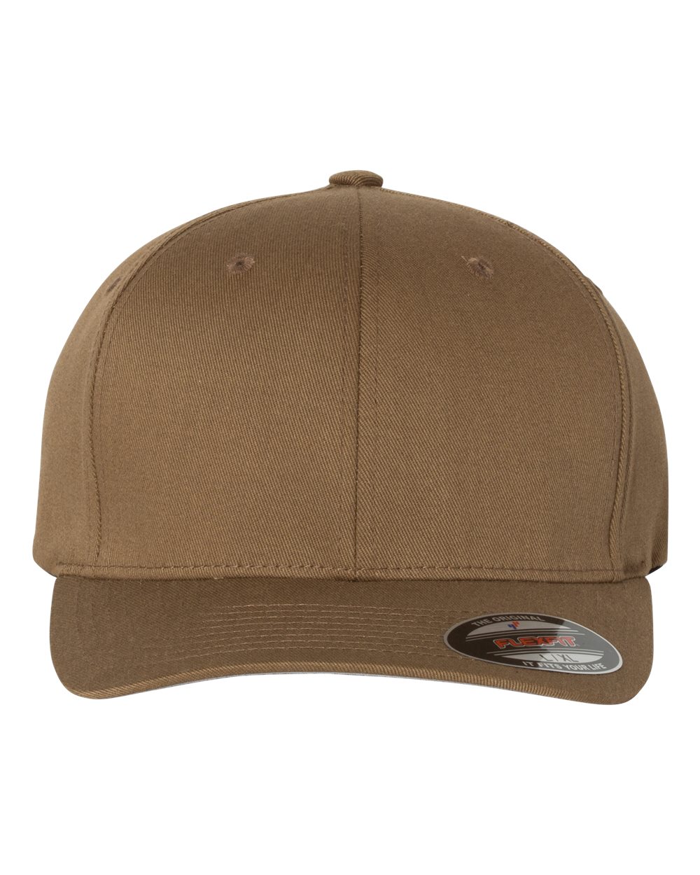 Flexfit 6277 Wooly Combed Fitted Cap – Coyote Brown