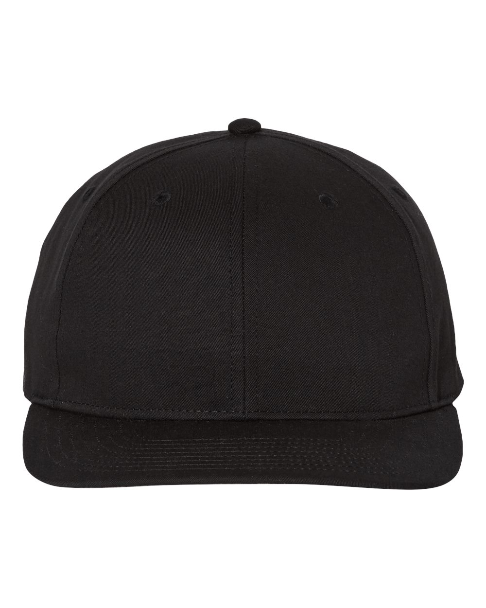 Richardson 212 Pro Twill Snapback Cap – Black
