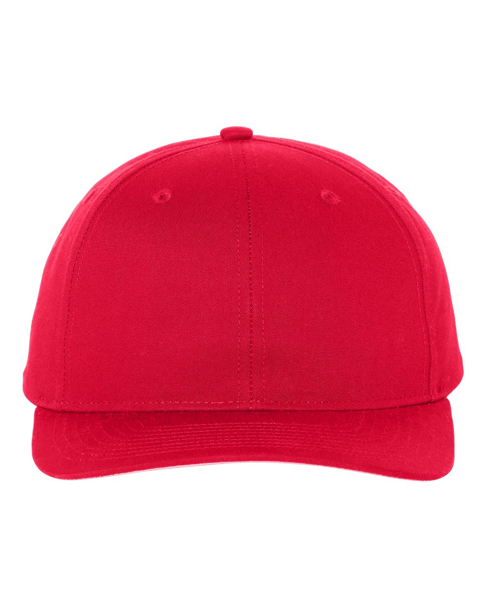 Richardson 212 Pro Twill Snapback Cap – Red