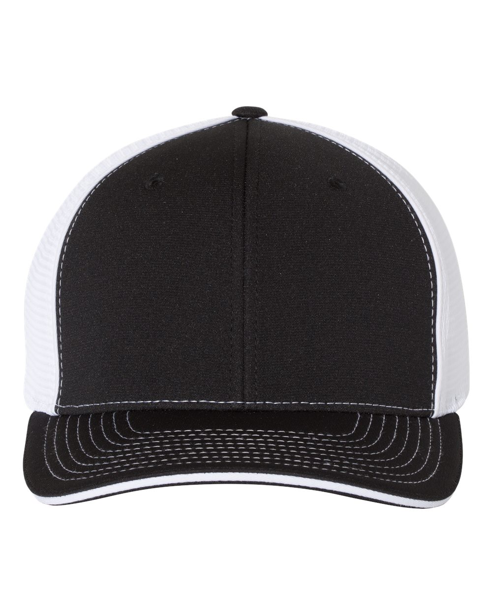 Richardson 172 Pulse Sportmesh R-Flex Cap – Black/ White Split