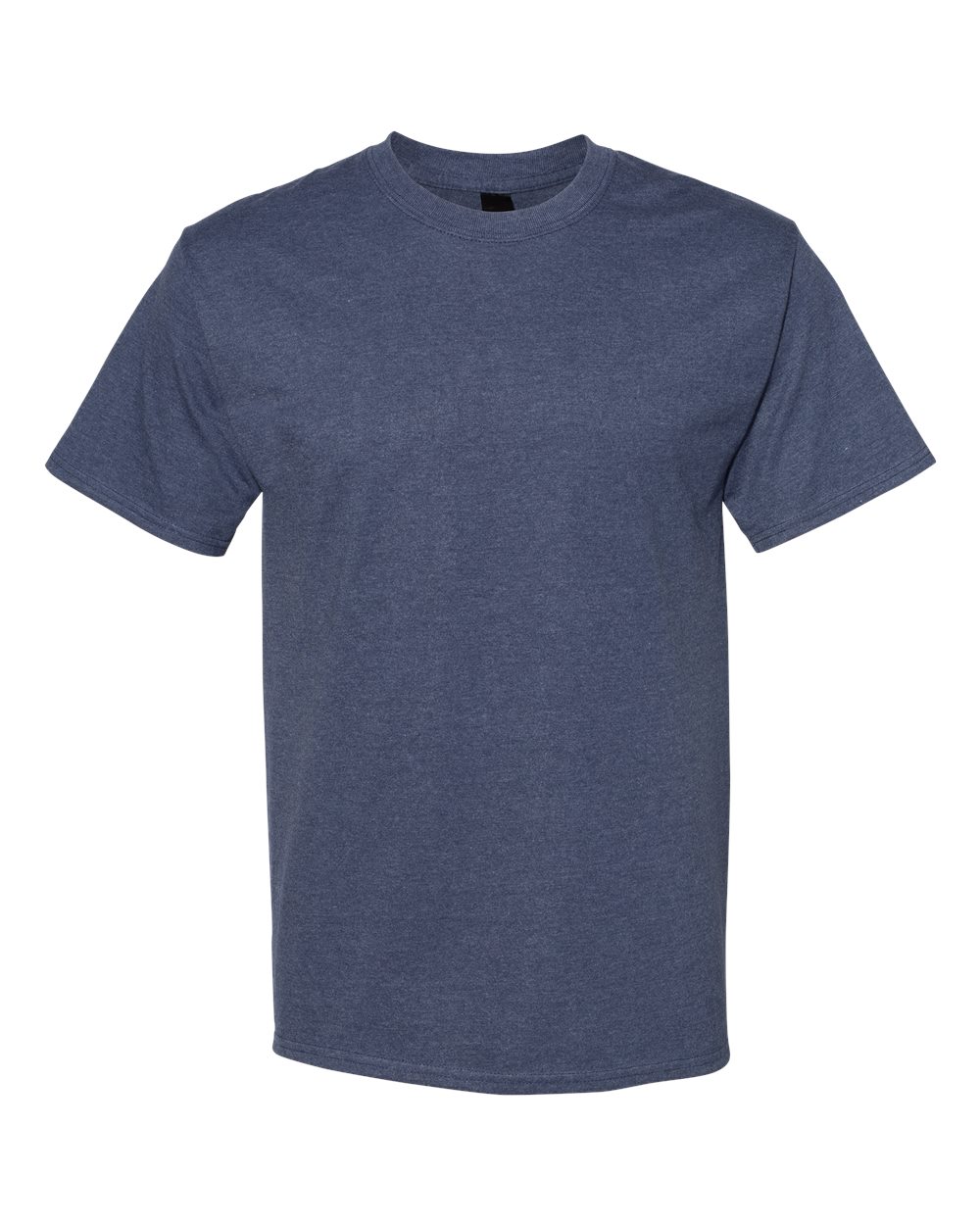 Hanes 5180 Beefy-T T-Shirt – Heather Navy