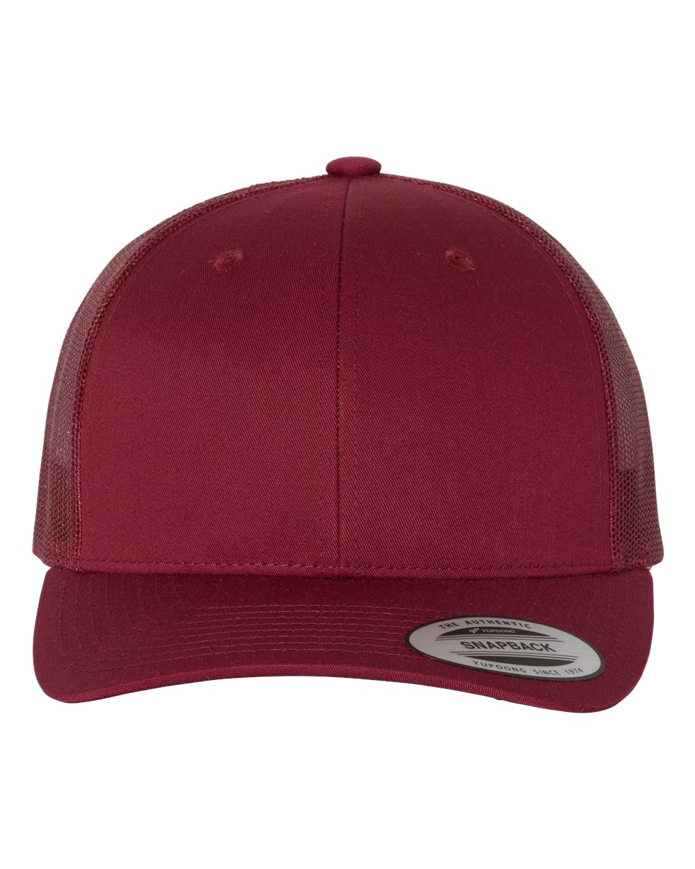 Yupoong 6606 Retro Trucker Cap – Cranberry