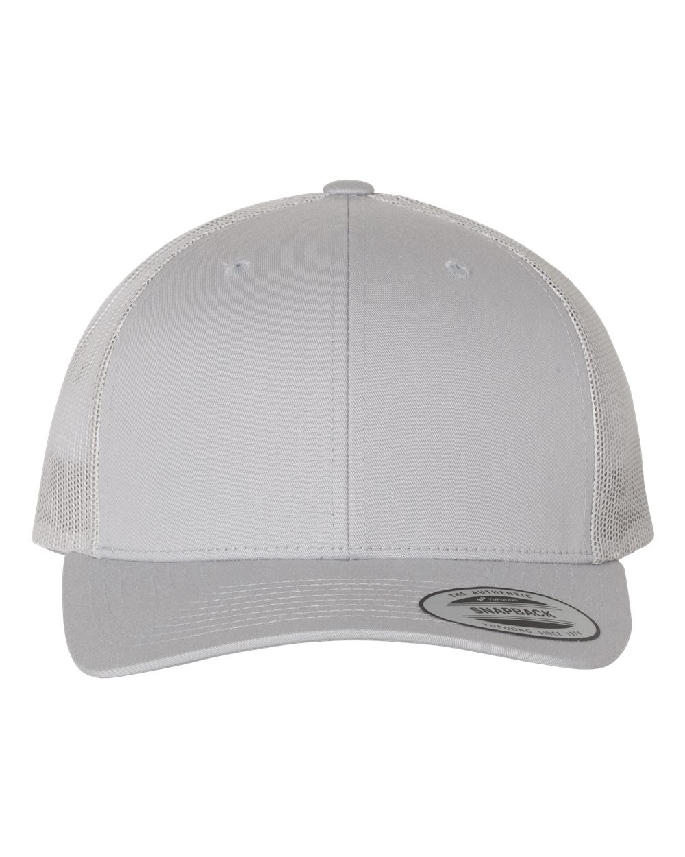 Yupoong 6606 Retro Trucker Cap – Silver
