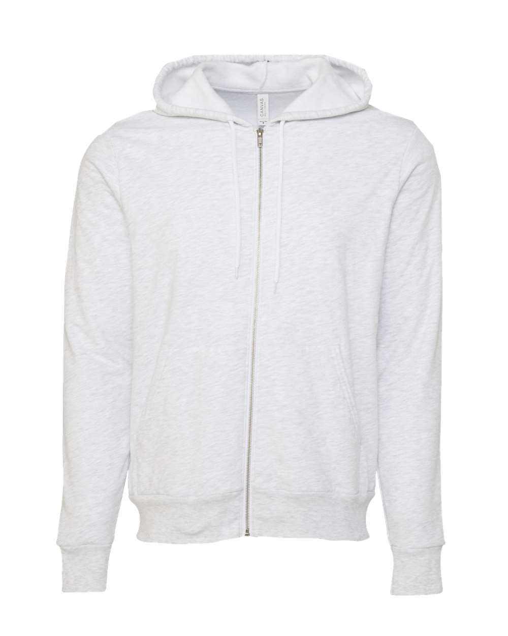 BELLA+CANVAS 3739 Fleece Full-Zip Hoodie – Custom Embroidered