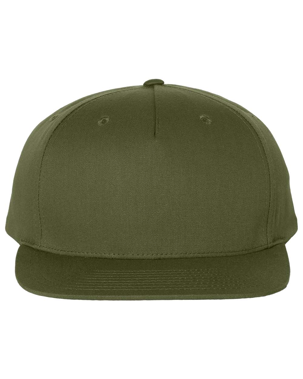 Richardson 255 Pinch Front Structured Snapback Trucker Cap – Army Olive