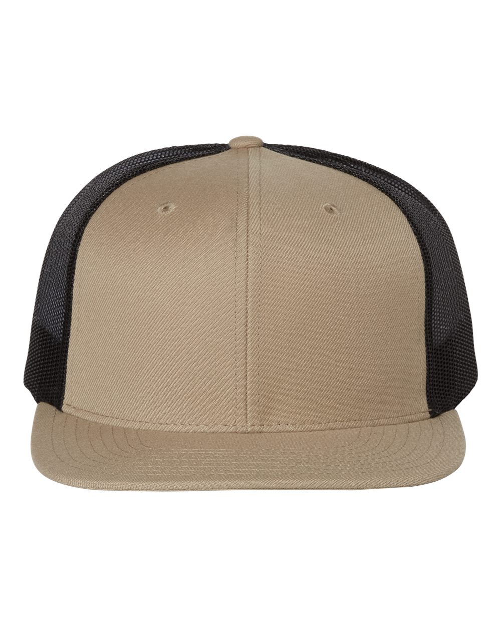 Richardson 511 Wool Blend Flatbill Trucker – Khaki/Black