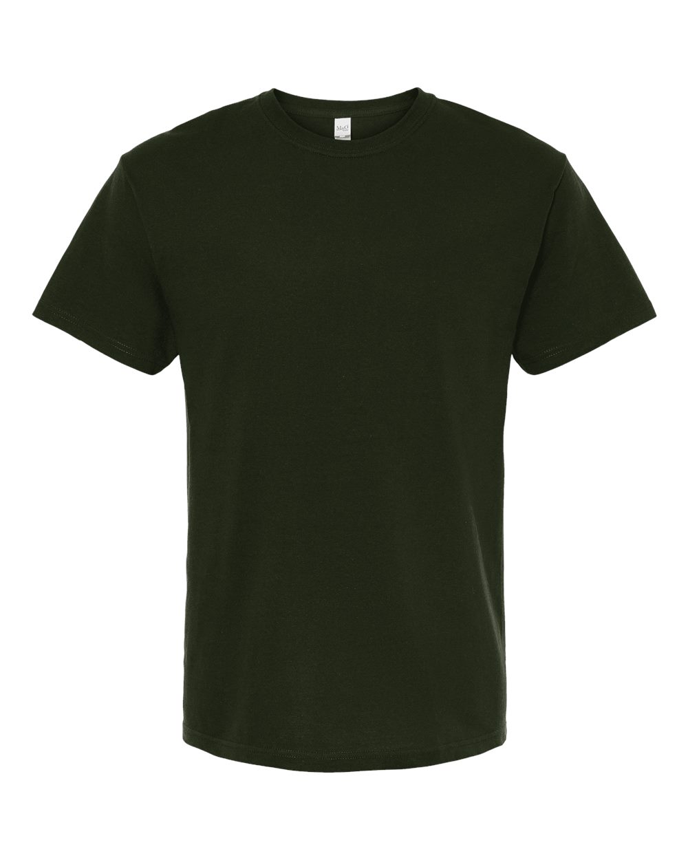 M&O 4800 Gold Soft Touch T-Shirt – Forest Green