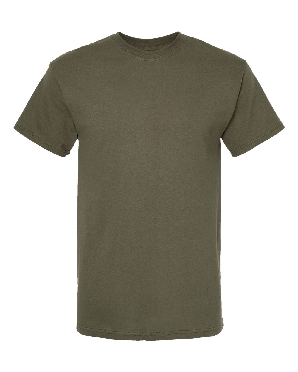 M&O 4800 Gold Soft Touch T-Shirt – Military Green
