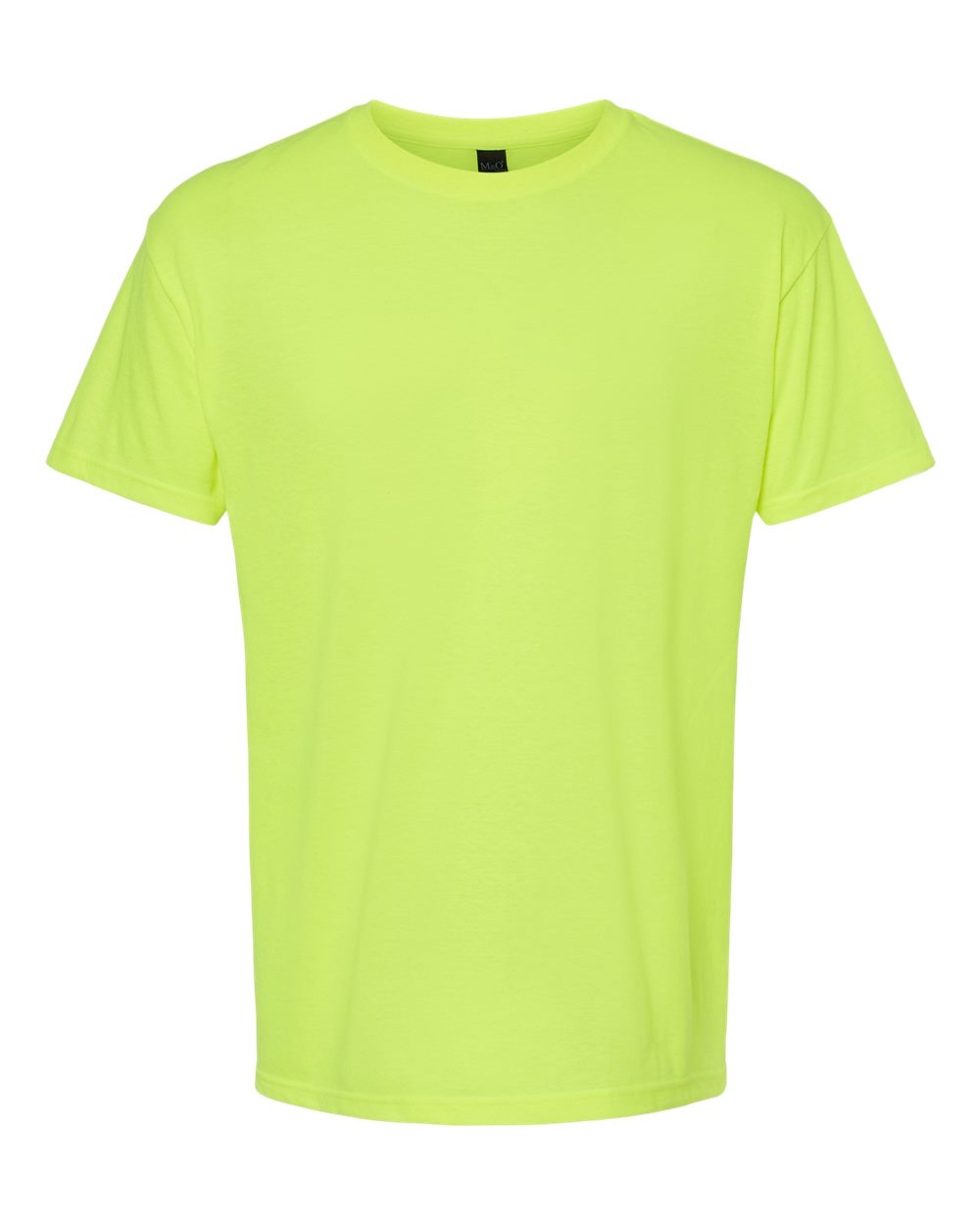 M&O 4800 Gold Soft Touch T-Shirt – Safety Green