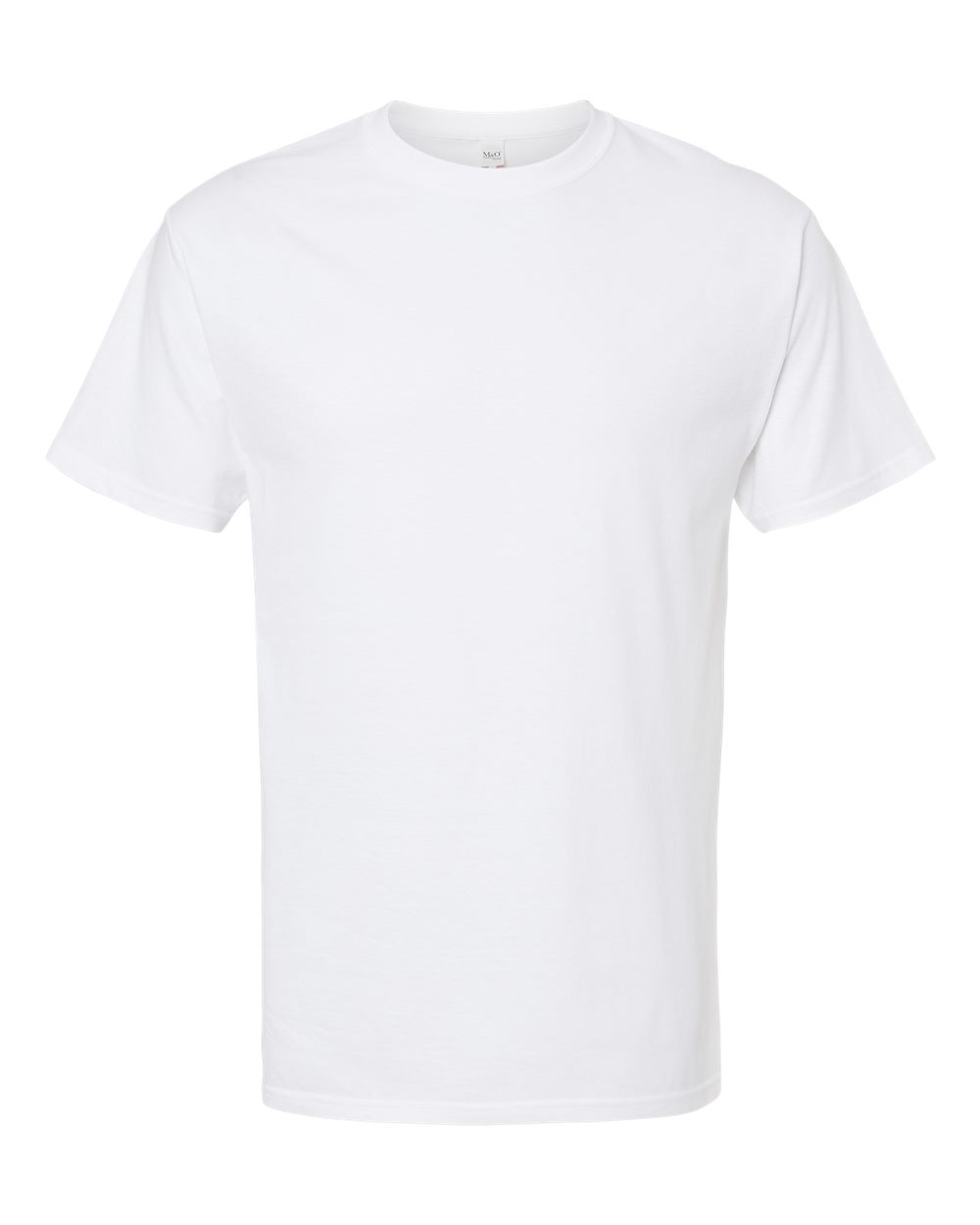M&O 4800 Gold Soft Touch T-Shirt – White