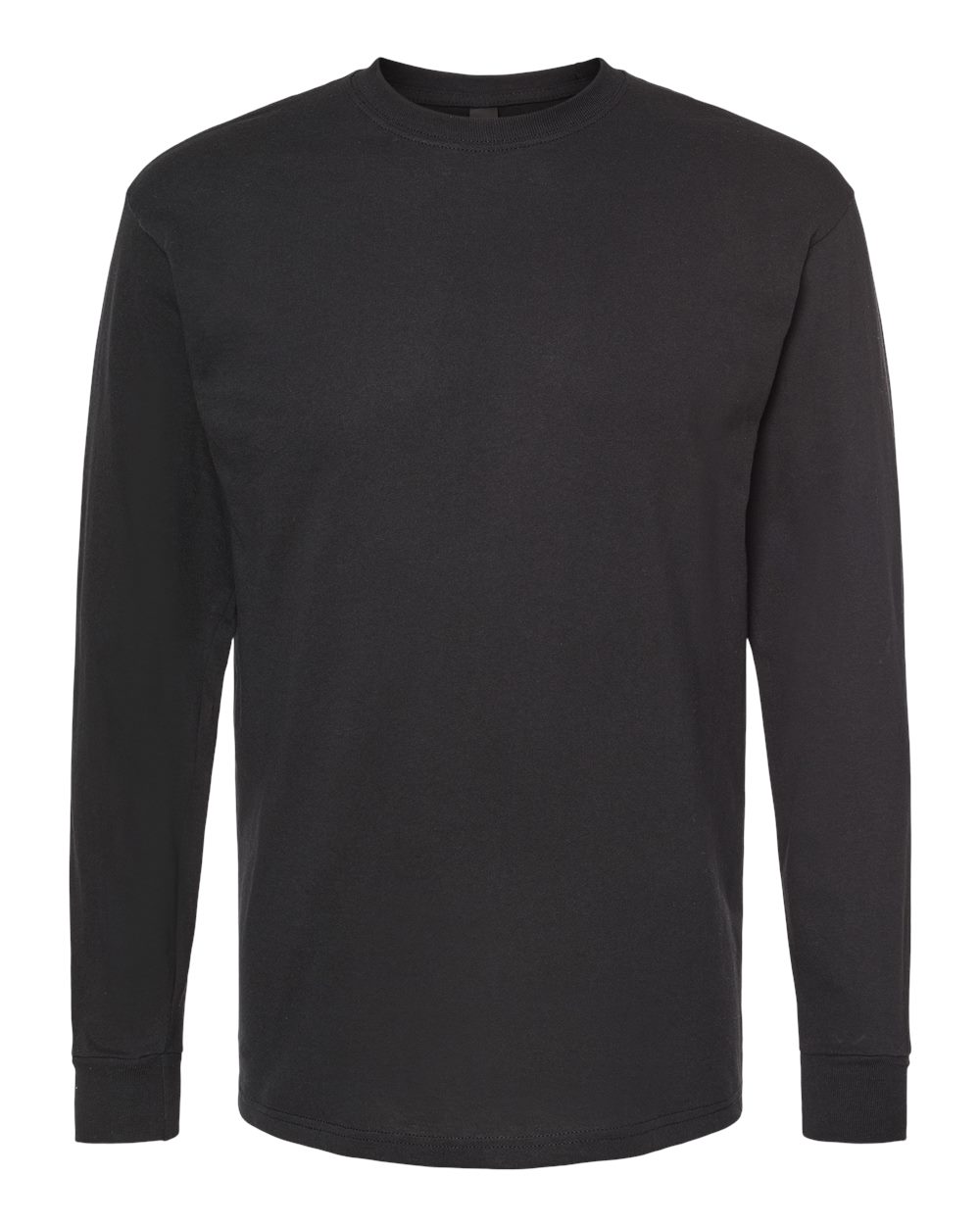M&O 4820 Gold Soft Touch Long Sleeve T-Shirt – Black
