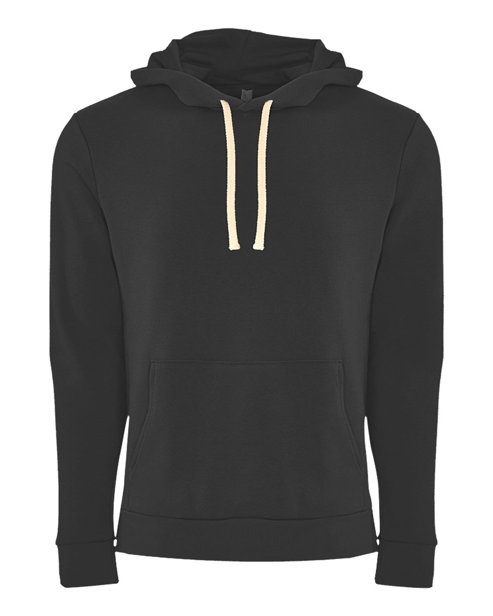 Next Level 9303 Santa Barbara Hoodie Sweatshirt – Graphite Black