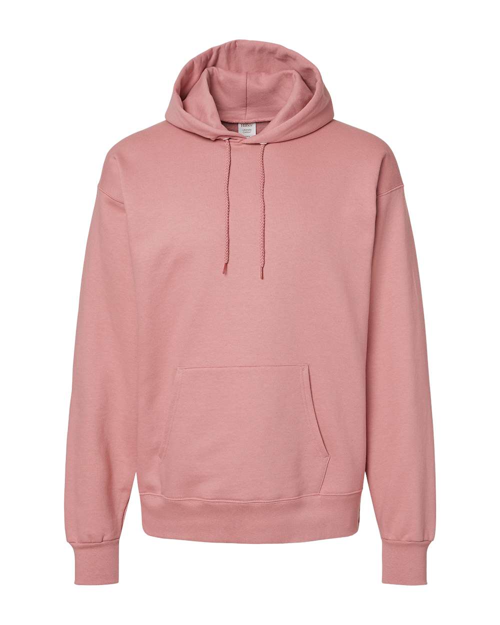 Hanes F170 Ultimate Cotton Hooded Sweatshirt – Mauve