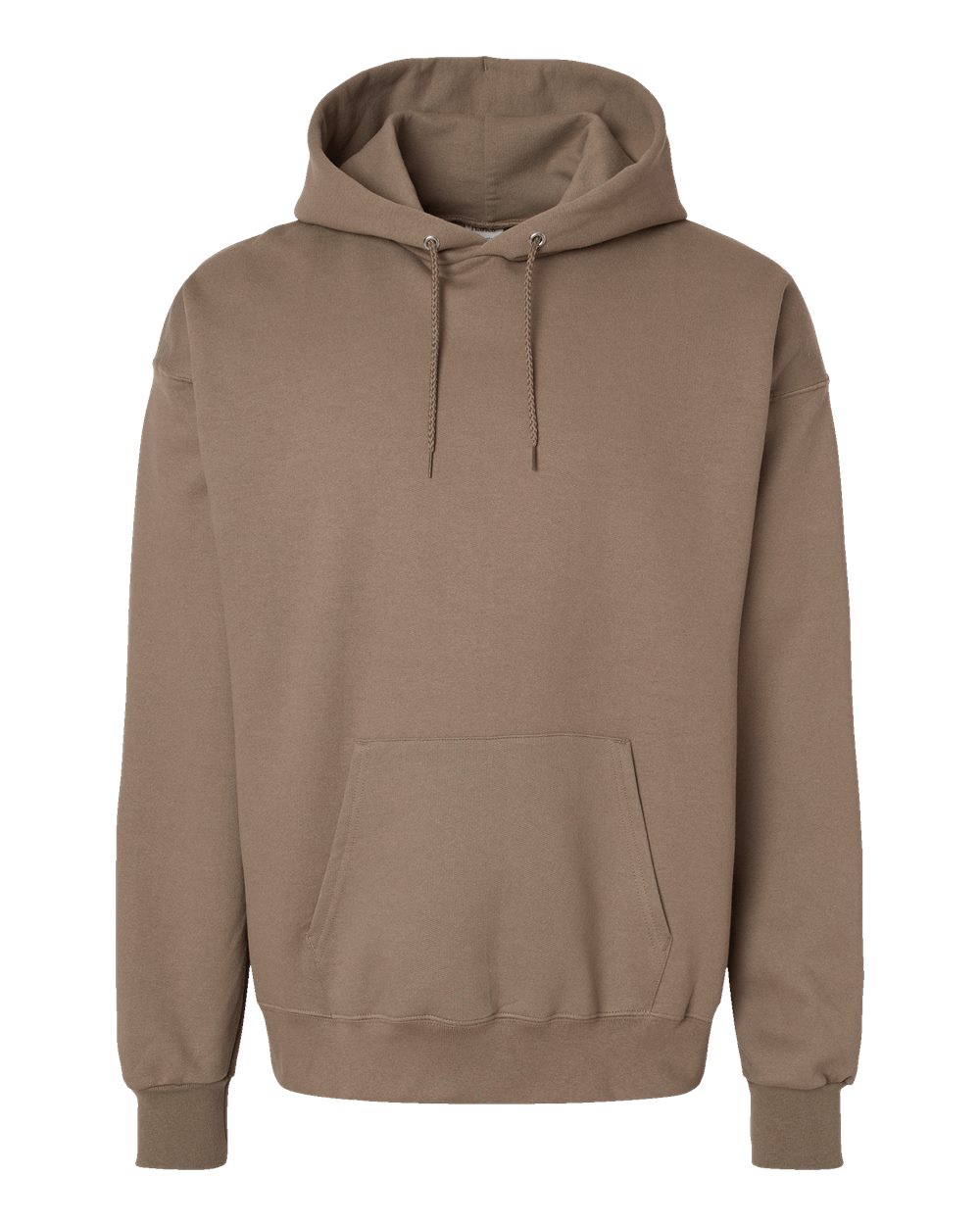 Hanes F170 Ultimate Cotton Hooded Sweatshirt – Pebble