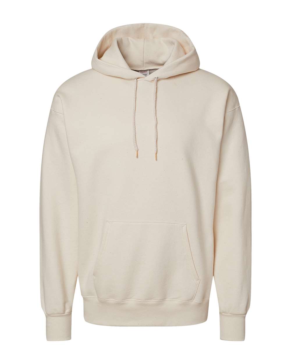 Hanes F170 Ultimate Cotton Hooded Sweatshirt – Natural