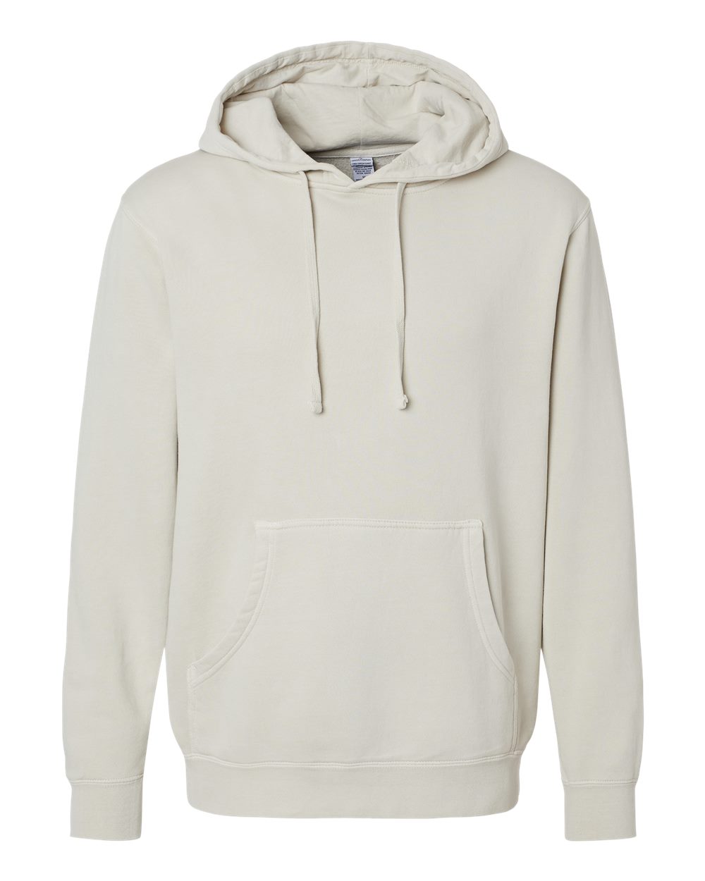 Independent Trading Co. PRM4500 Midweight Pigment-Dyed Hooded Sweatshirt – Pigment Ivory