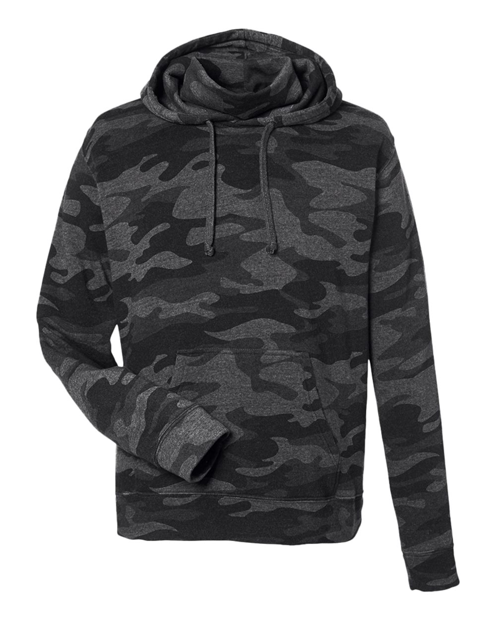 J. America 8879 Gaiter Fleece Hooded Sweatshirt – Custom Embroidered