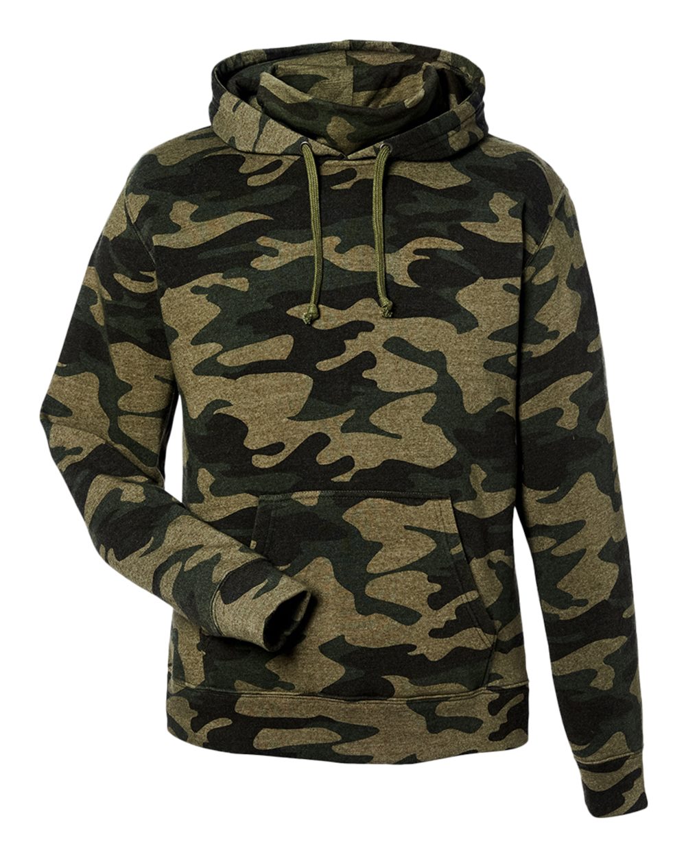 J. America 8879 Gaiter Fleece Hooded Sweatshirt – Custom Embroidered