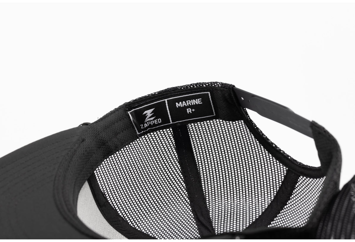 Zapped Headwear MARINE R+ – Custom Embroidered