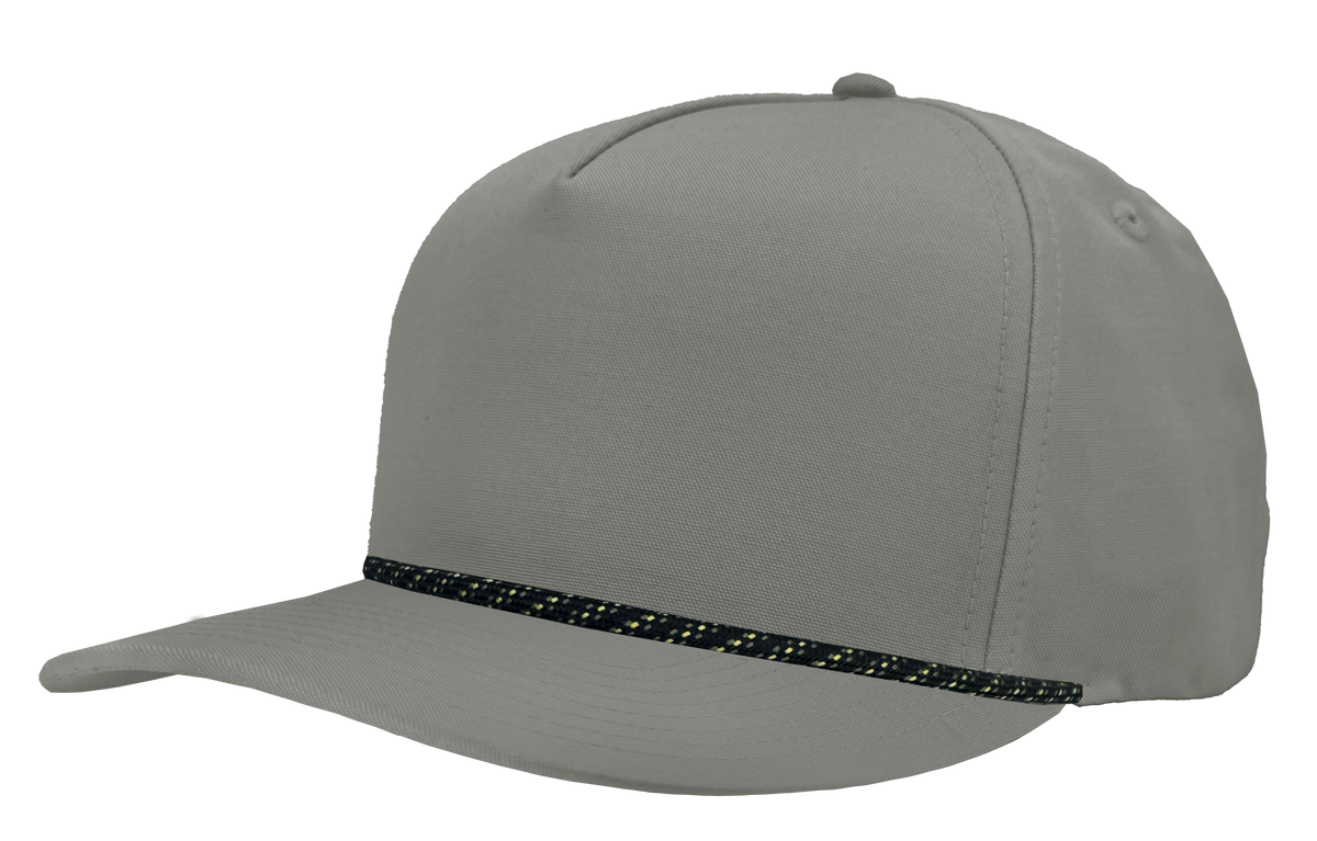 Zapped Headwear PATRIOT R+ – Grey-Black/khaki/grey twist rope