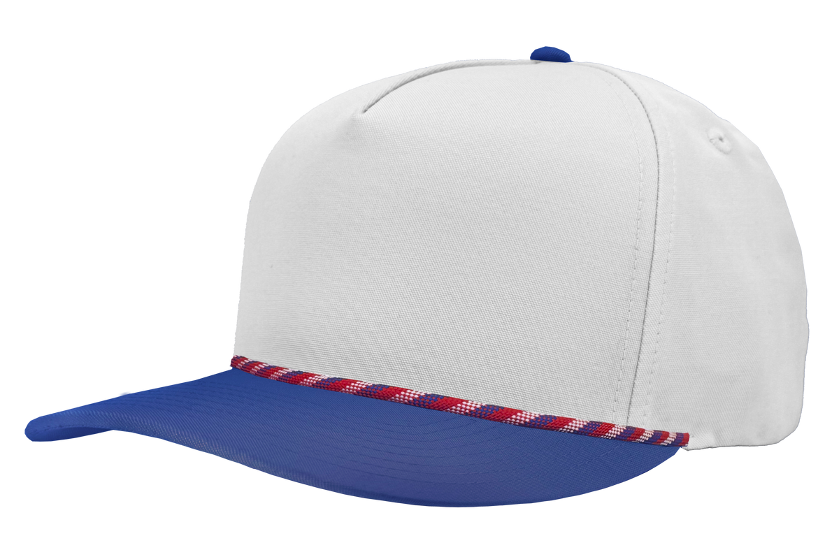 Zapped Headwear PATRIOT R+ – Vintage white/Blue Brim-Patriot twisted rope