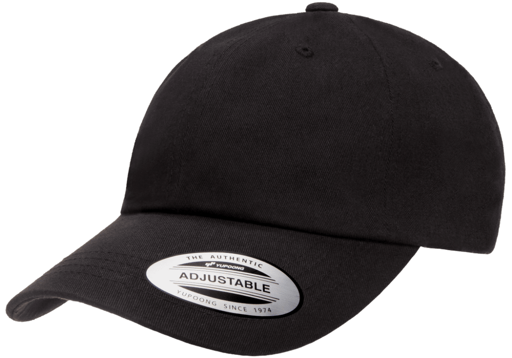 Yupoong 6245CM black cap