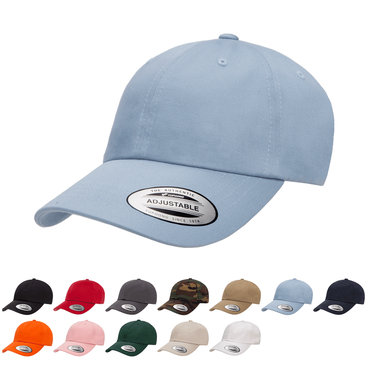 Yupoong 6245CM color assortment
